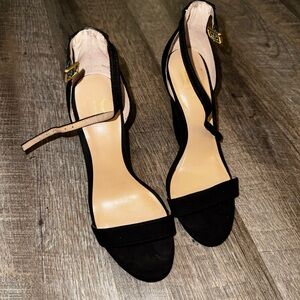 Elegant Black Women's Wedge Heels JLO